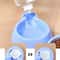 Automatic Cat Feeder And Water Dispenser Cute Mushroom Large Capacity Pet Food Bowl Set 5