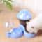 Automatic Cat Feeder And Water Dispenser Cute Mushroom Large Capacity Pet Food Bowl Set 0