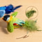 Interactive Bird Cat Teaser Toy With Catnip Sounding Wall Hanging Chasing Toy For Indoor Cats 4