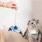 Interactive Bird Cat Teaser Toy With Catnip Sounding Wall Hanging Chasing Toy For Indoor Cats 6