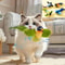 Interactive Bird Cat Teaser Toy With Catnip Sounding Wall Hanging Chasing Toy For Indoor Cats 7