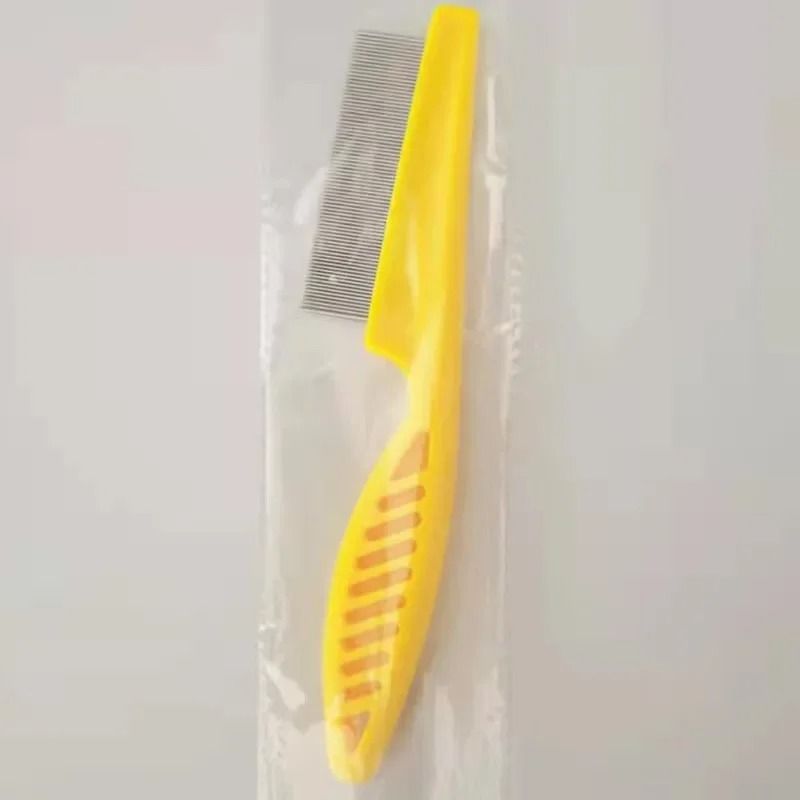 Gentle Fine Tooth Flea Comb For Cats And Small Dogs Pet Hair Untangling Grooming Brush 5