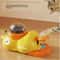 Little Yellow Duck Treat Dispenser Interactive Slow Feeder Toy For Cats And Dogs 7