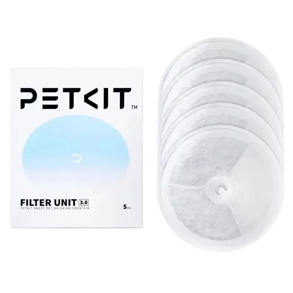 PETKIT Eversweet Water Fountain Replacement Filters 5 Pack For Cat And Dog Water Dispensers 3