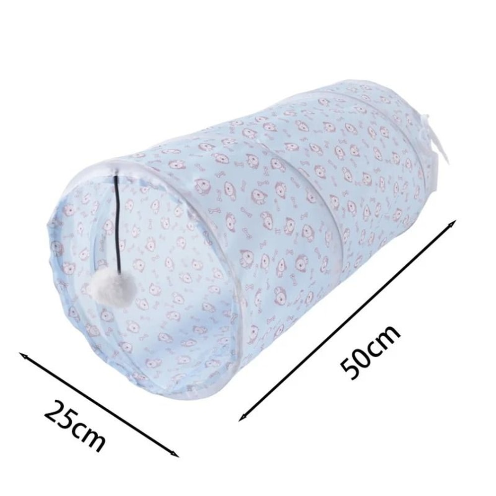 Collapsible Cat Tunnel Interactive Pet Play Tube For Indoor And Outdoor Exercise Training 2
