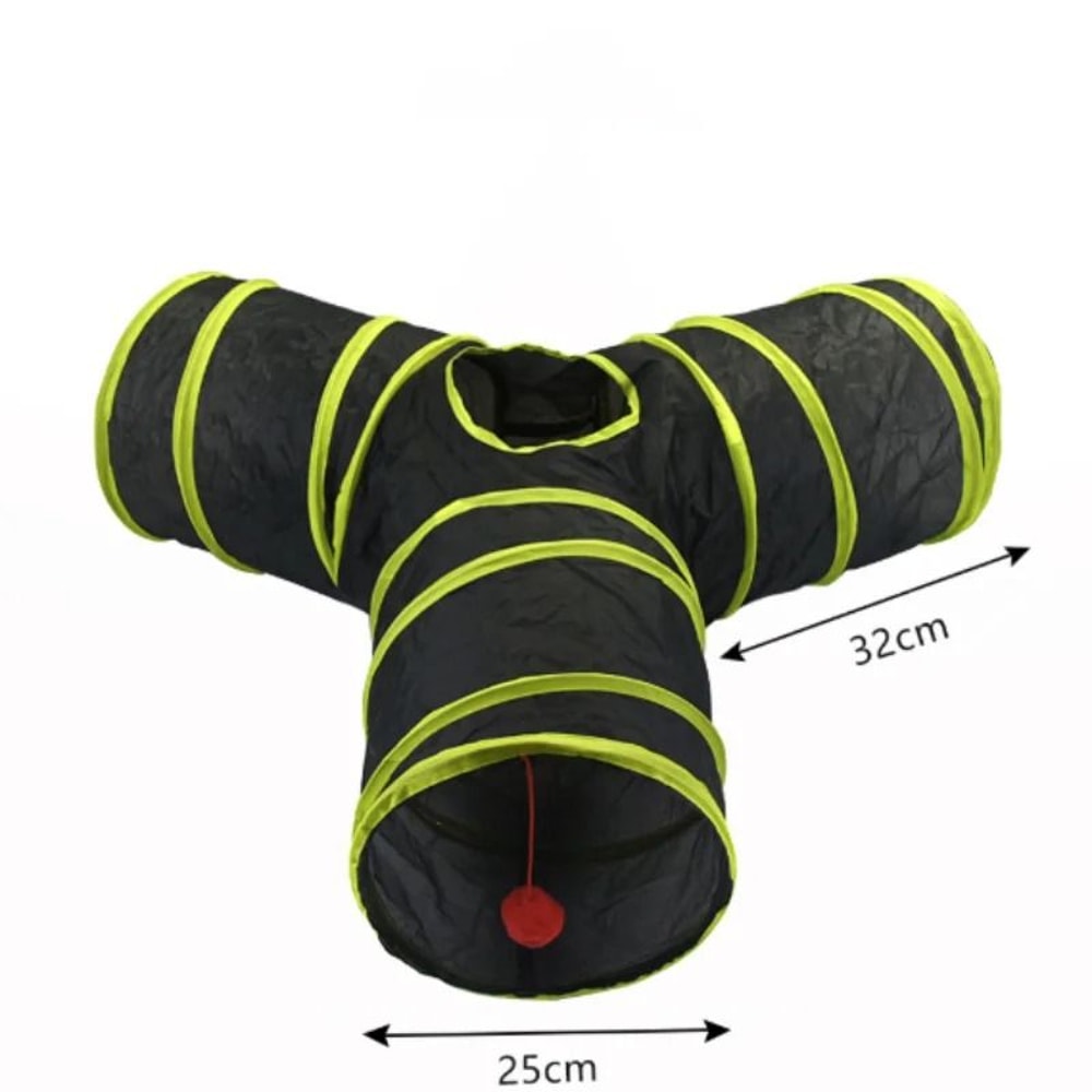 Collapsible Cat Tunnel Interactive Pet Play Tube For Indoor And Outdoor Exercise Training 9