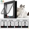 ATUBAN Large Cat Door With 4 Way Lock Durable Pet Door For Interior Exterior Doors Windows And Wall 7