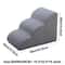 3 Step Pet Ramp Stairs For Cats And Dogs Supportive Climbing Ladder For Older Pets 7