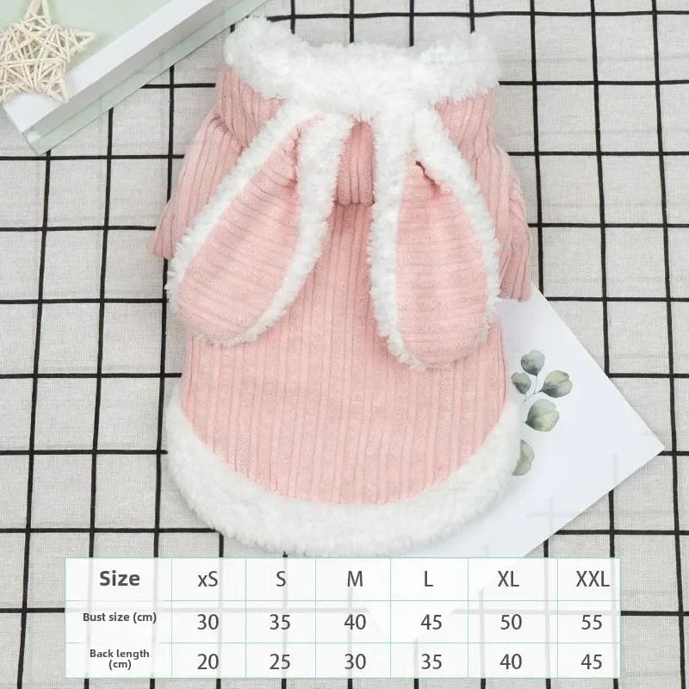 Warm Two Legged Cat And Small Dog Clothes Soft Autumn Winter Pet Outfit For Hairless Cats 3