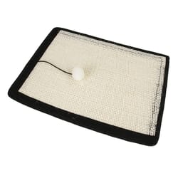 natural sisal cat scratcher mat indoor claw grinding pad furniture protector