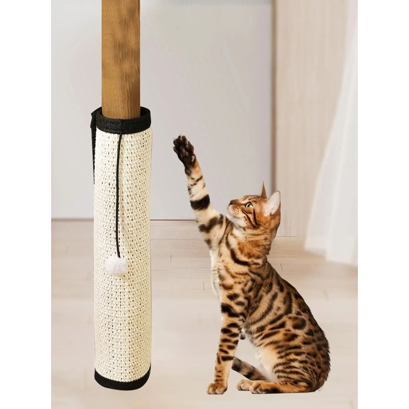 Natural Sisal Cat Scratcher Mat Indoor Claw Grinding Pad Furniture Protector 5