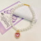 Adjustable Pearl Cat Collar Elegant Pet Necklace For Kittens And Small Cats 1