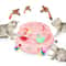 INKZOO Interactive Cat Toy Automatic Whack A Mole Mouse Game For Indoor Cats 8