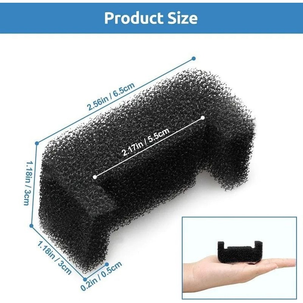 4 Pack Cat Water Fountain Foam Filters Replacement Sponge For DR DC160 Pumps 1