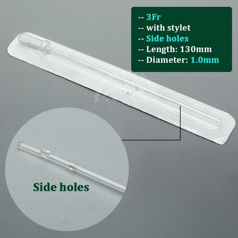 Veterinary Cat Catheter With Stylet 3Fr And 4Fr Urinary Care Supplies 3