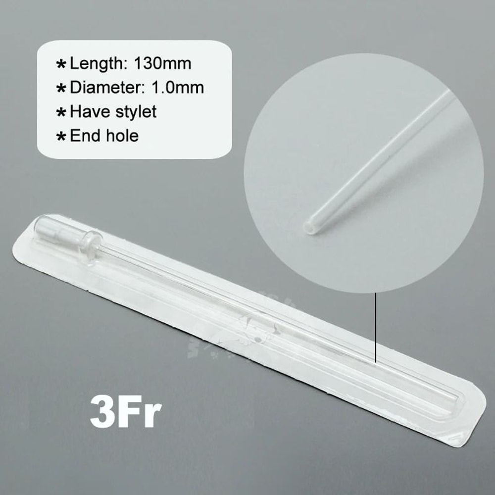 Veterinary Cat Catheter With Stylet 3Fr And 4Fr Urinary Care Supplies 8