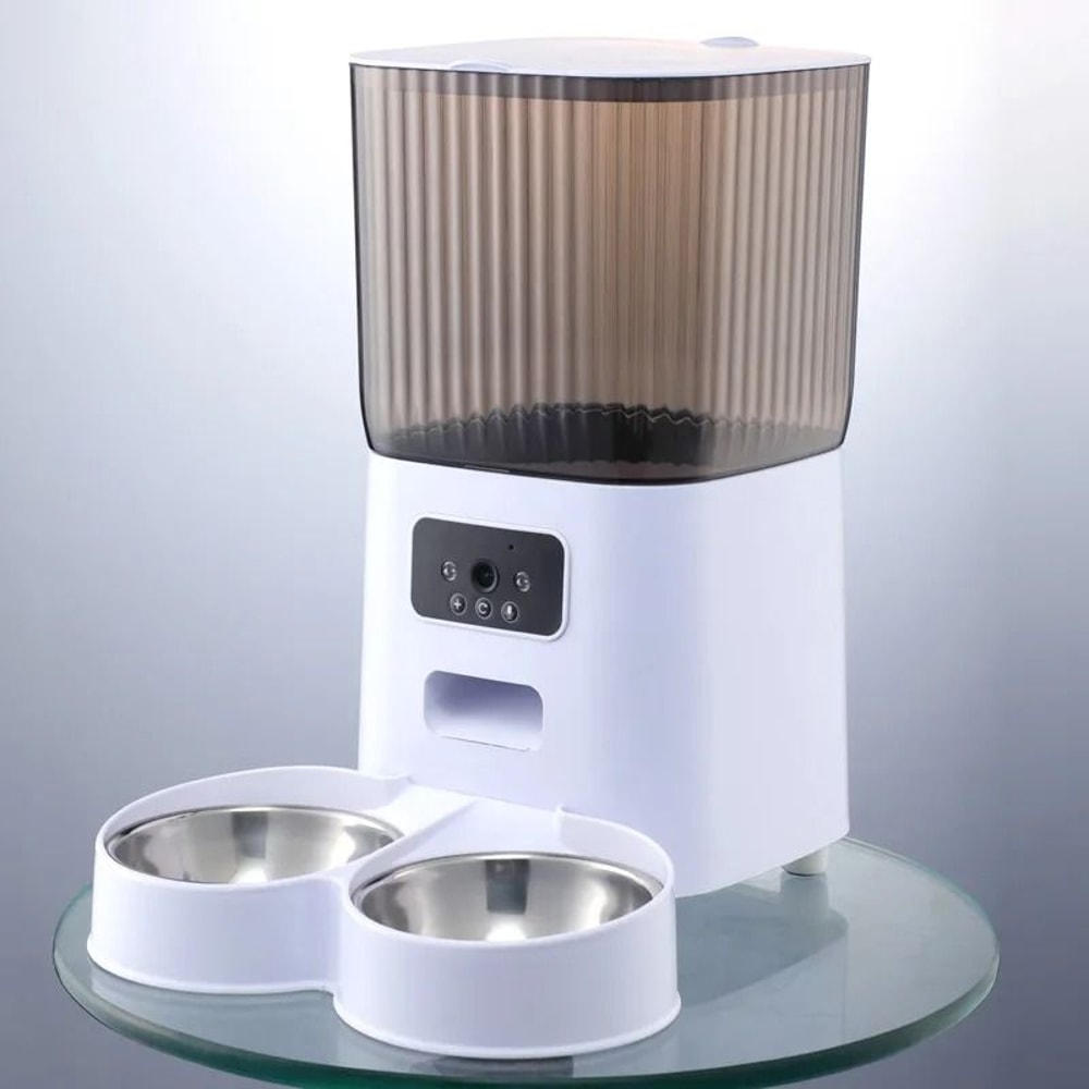 Smart Automatic Pet Feeder With Camera WiFi Food Dispenser For Cats And Dogs 3