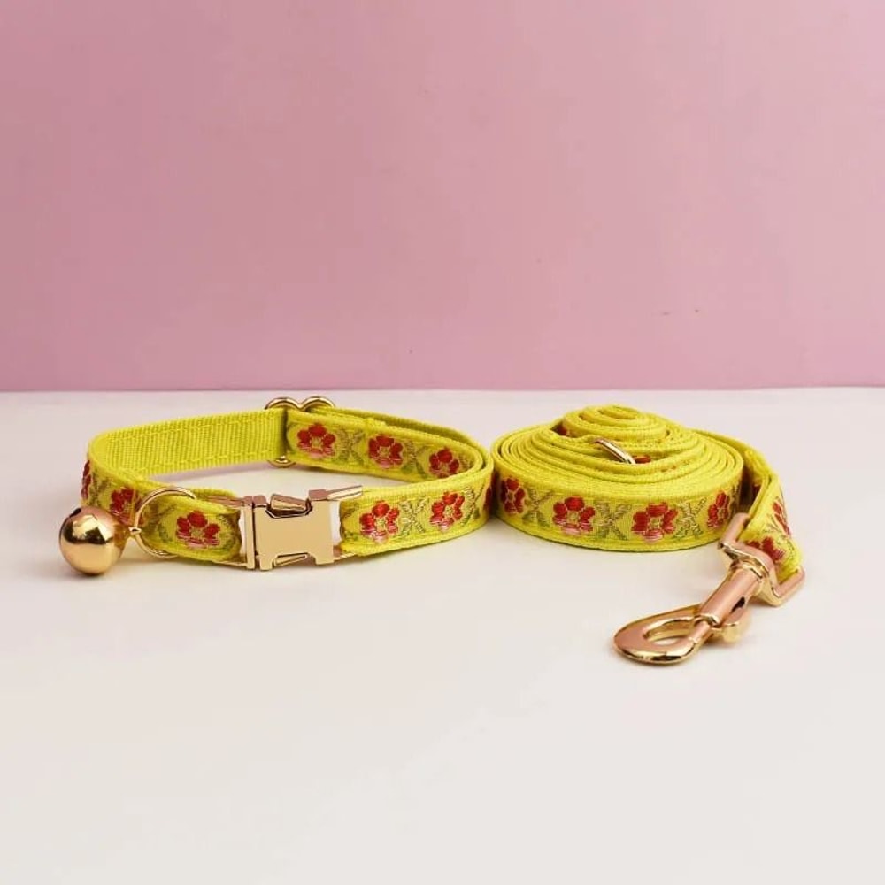 Adjustable Personalized Cat Collar With Bell For Cats And Small Dogs 13