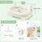 Foldable Cat Window Hammock Suction Cup Sunbathing Bed For Indoor Cats 3