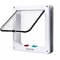 4 Way Locking Pet Door Weatherproof Cat And Dog Flap Door With Security Control 2