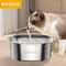 ROJECO Stainless Steel Cat Water Fountain Automatic Pet Drinking Fountain For Cats And Dogs 9