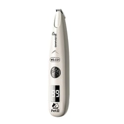 electric pet grooming trimmer with led light waterproof low noise paw hair shaver for cats and dogs