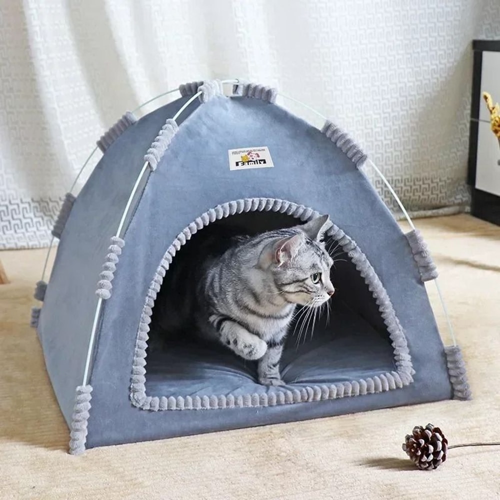 Cozy Pet Tent Cave Bed House For Cats Kittens Puppies And Small Dogs 10
