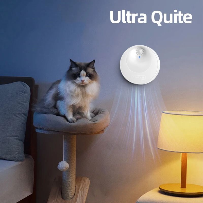 ROJECO Smart Cat Odor Purifier Automatic Litter Box Deodorizer With 4000mAh Battery 3