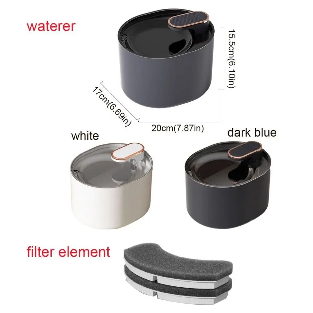 3L Automatic Cat Water Fountain With Sensor USB Electric Pet Drinking Fountain 4