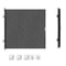 Retractable Pet Safety Gate Folding Mesh Barrier Fence For Stairs And Doorways 1