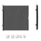 Retractable Pet Safety Gate Folding Mesh Barrier Fence For Stairs And Doorways 2
