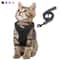 Adjustable Anti Escape Cat Harness And Leash Soft Breathable Kitten Vest 0