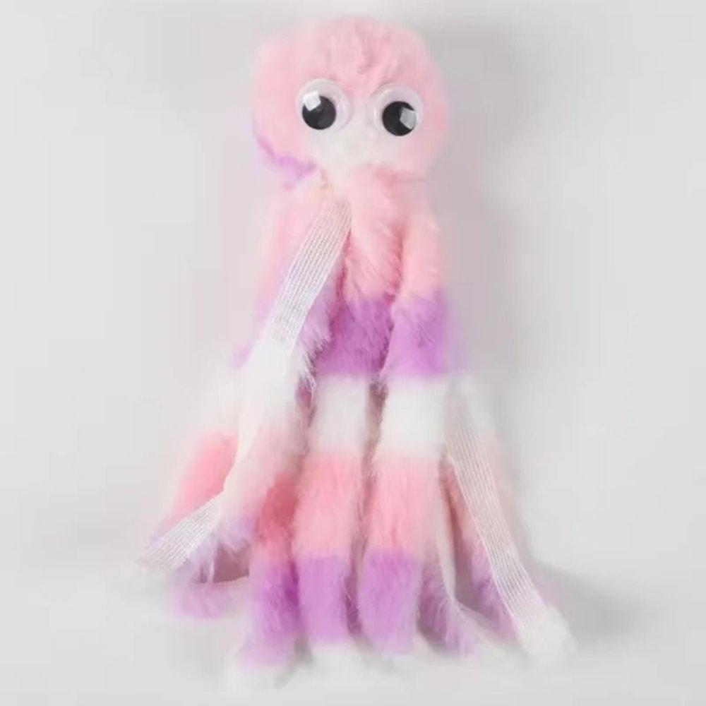 Cute Catnip Cat Toy Plush Octopus Interactive Kitty Chew And Comfort Toy 3