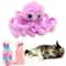 Cute Catnip Cat Toy Plush Octopus Interactive Kitty Chew And Comfort Toy 0