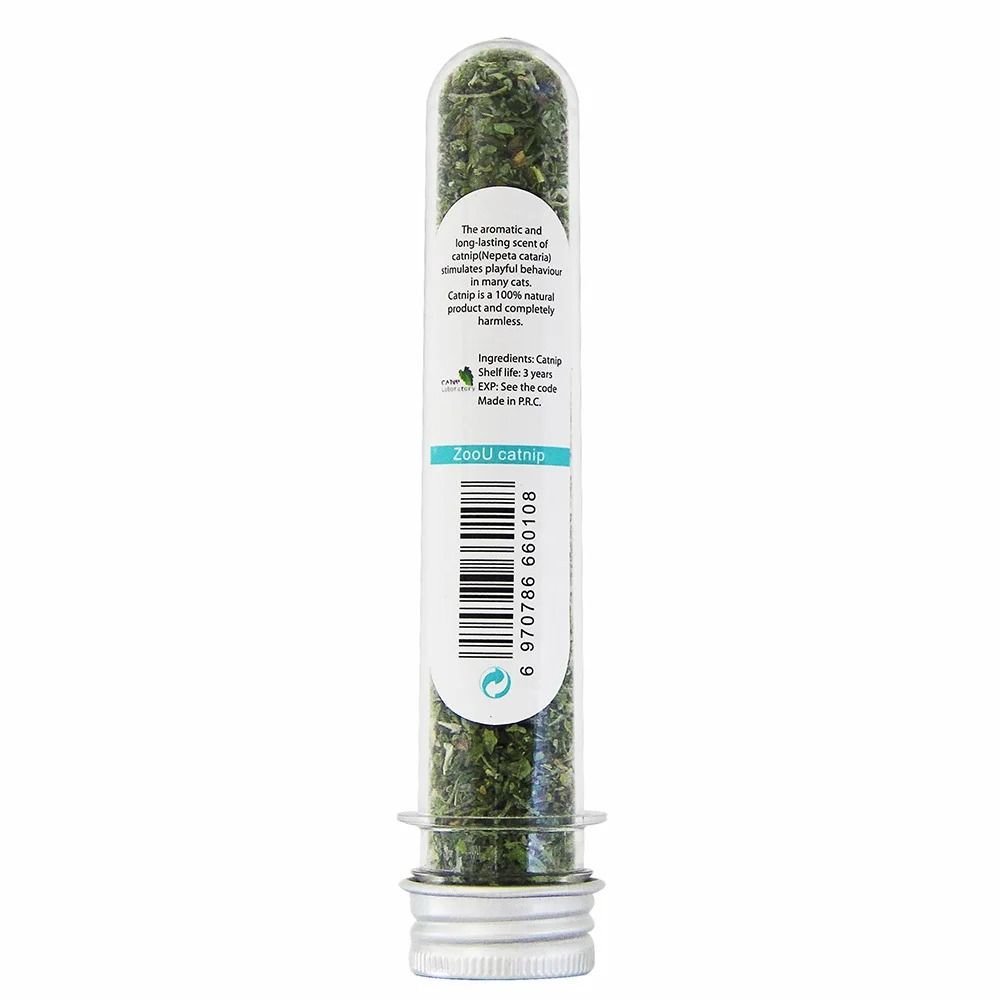 Organic Natural Catnip For Cats Interactive Cat Toy Mint Grass Treat 1