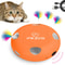 INKZOO Interactive Cat Toy Automatic Whack A Mole Kitten Game For Indoor Cats 16