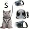 Adjustable Cat Harness And Leash Set Comfortable Kitten Walking Vest With Collar 0