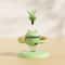 Interactive Cat Treat Puzzle Toy Food Dispensing Track Ball Turntable For Indoor Cats 3