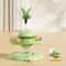 Interactive Cat Treat Puzzle Toy Food Dispensing Track Ball Turntable For Indoor Cats 7