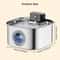 32L Automatic Cat Water Fountain Wireless Stainless Steel Pet Water Dispenser With Sensor 4
