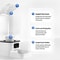 6L WiFi Automatic Pet Feeder Double Bowl Smart Food Dispenser For Two Cats Or Dogs 4