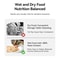 ROJECO Automatic Pet Feeder 4 Meal Smart Wireless Food Dispenser For Wet And Dry Cat Dog Food 4