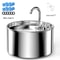 ZYFeeder Stainless Steel Cat Water Fountain 22L Automatic Pet Water Dispenser For Cats And Dogs 4