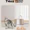 ZYFeeder Stainless Steel Cat Water Fountain 22L Automatic Pet Water Dispenser For Cats And Dogs 8