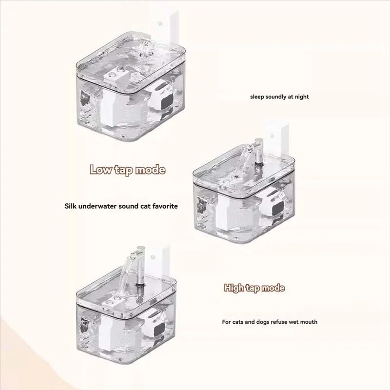 Automatic Cat Water Fountain 15L USB Pet Water Dispenser With Quiet Circulating Pump 7