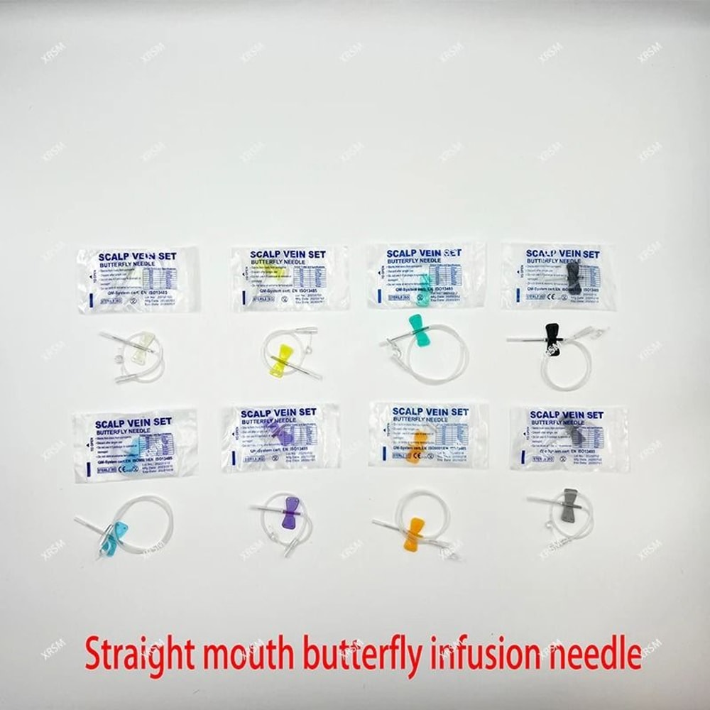 Disposable Pet IV Infusion Butterfly Needle For Veterinary Fluid Therapy 8