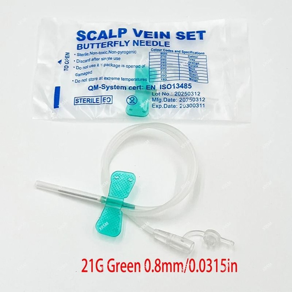 Disposable Pet IV Infusion Butterfly Needle For Veterinary Fluid Therapy 3