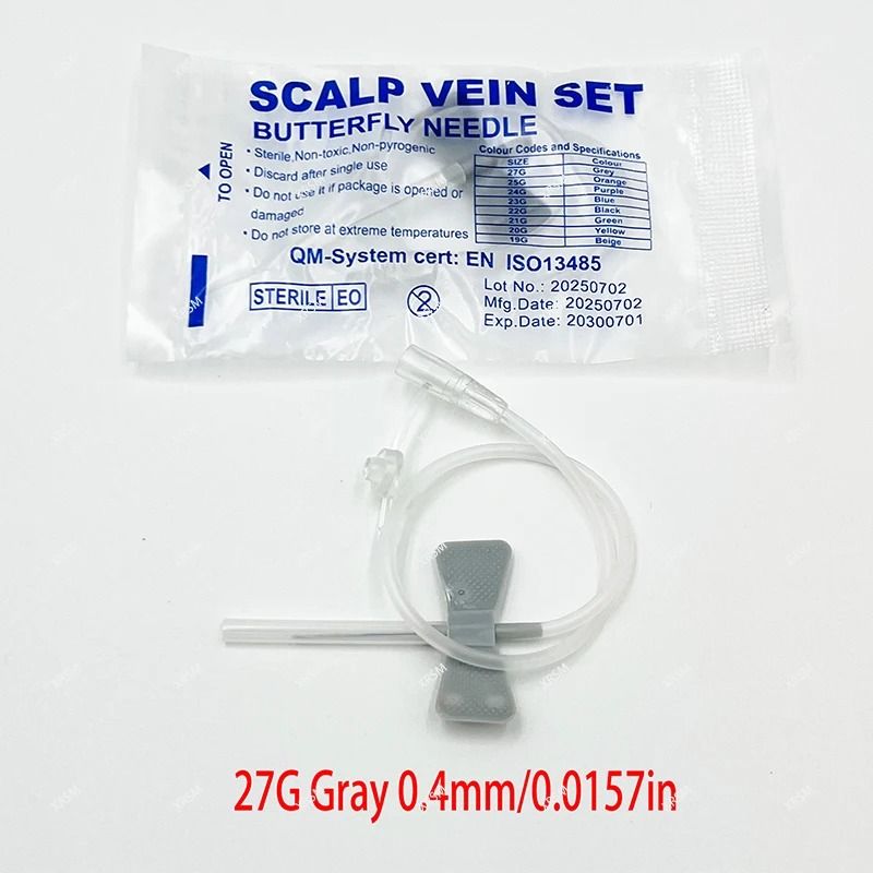 Disposable Pet IV Infusion Butterfly Needle For Veterinary Fluid Therapy 9