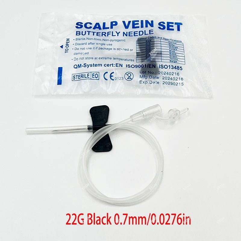 Disposable Pet IV Infusion Butterfly Needle For Veterinary Fluid Therapy 13