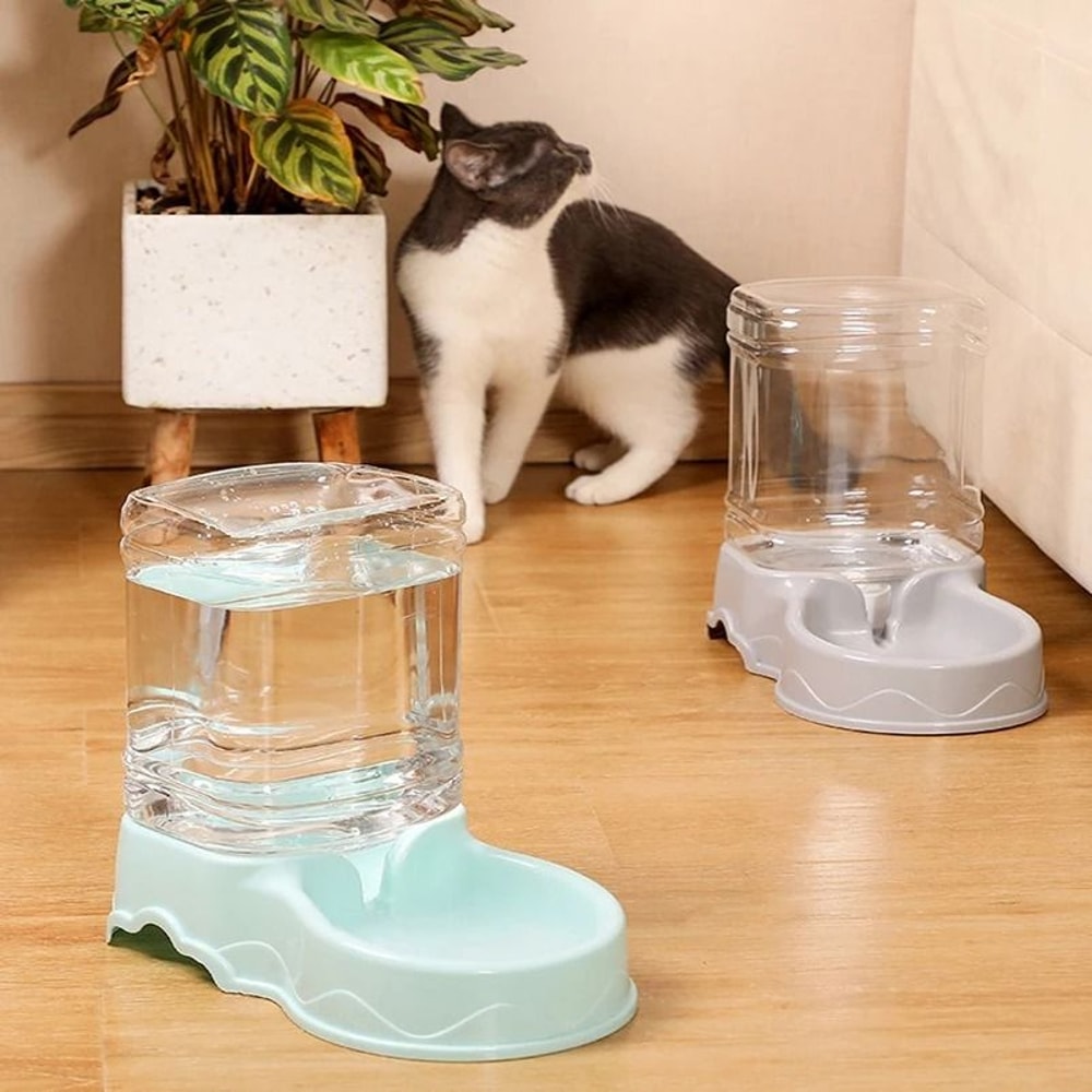 Automatic Pet Feeder And Water Dispenser Set 38L Large Capacity Cat And Dog Bowl 11